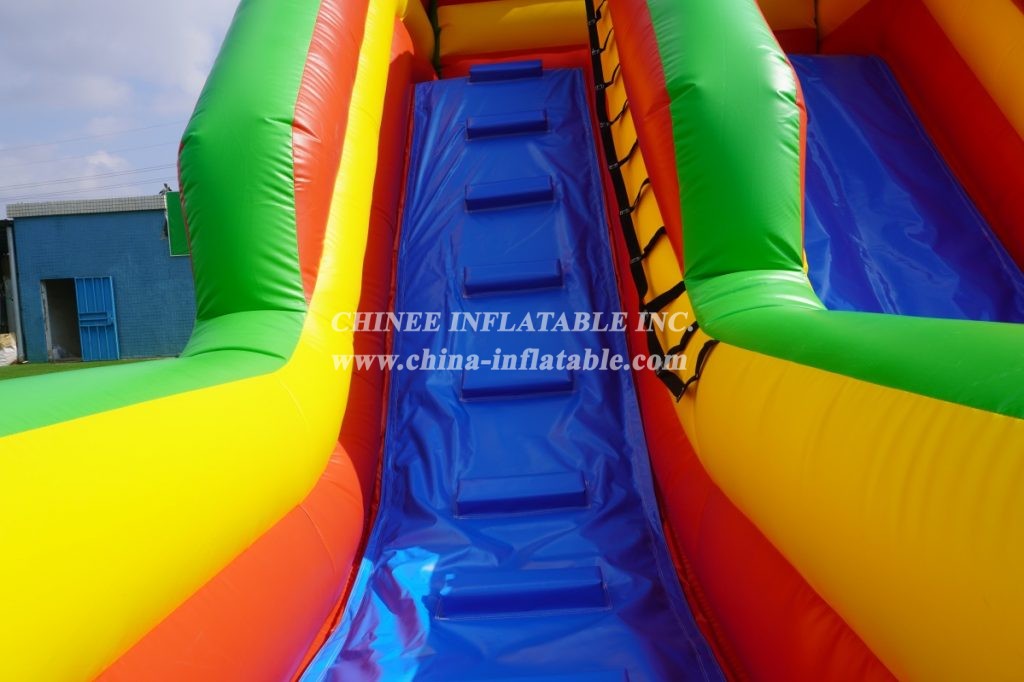 T8-569 Commercial Slide With Water Pool For Kids Inflatable Slide