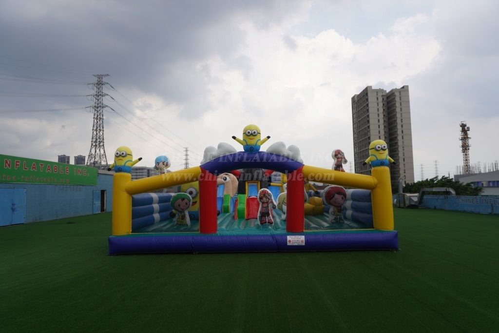 T6-146 Minions Giant Inflatable Playground