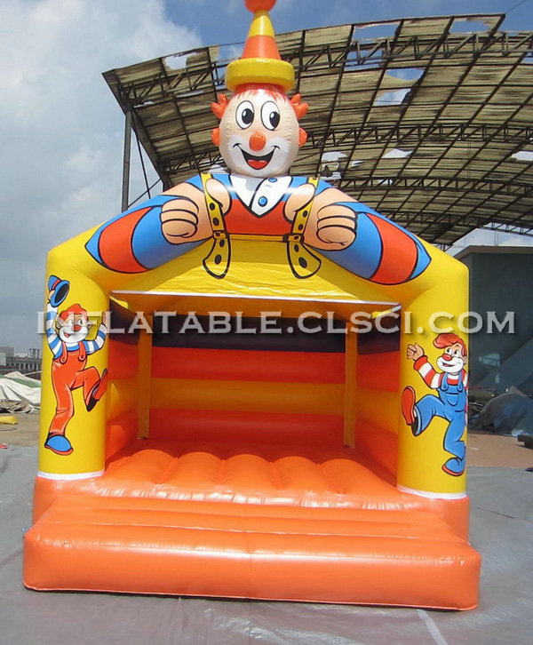 T2-1850 Happy Clown Inflatable Jumpers