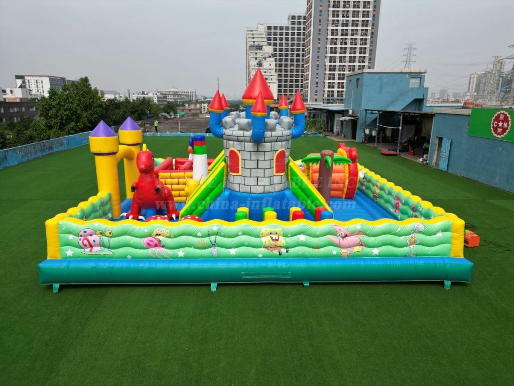 GF2-002 Giant Inflatable Castle Funcity