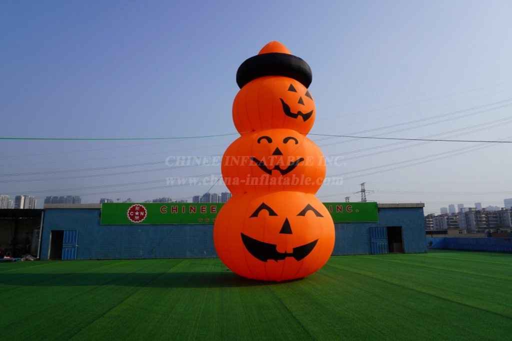 Cartoon2-026 Inflatable Cartoons Halloween Pumpkin Decoration