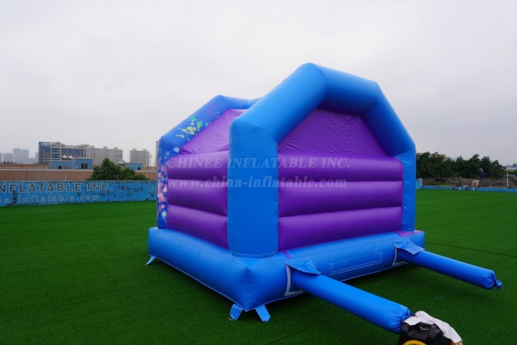 T2-4174 12X12Ft Disco Bounce House & Disco Ready