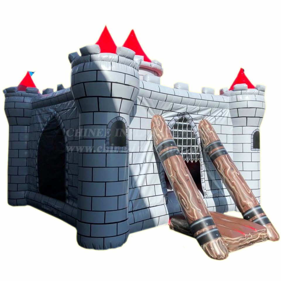 T2-4875 Knight Castle Horse Slide