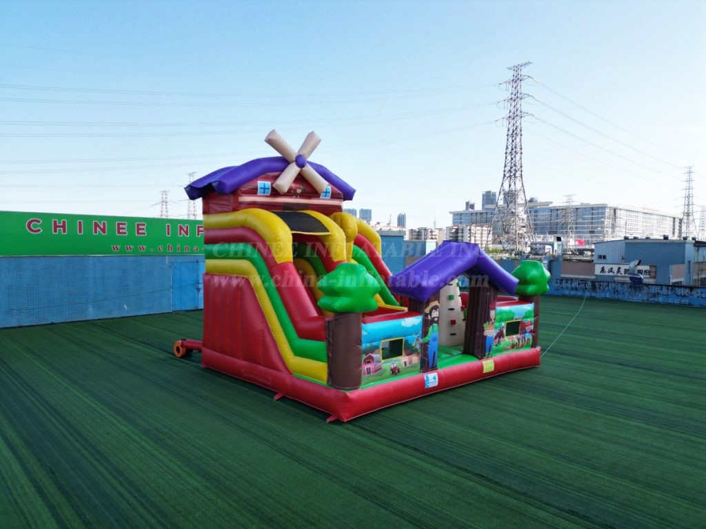 T2-8115 Farm-Themed Inflatable Playland