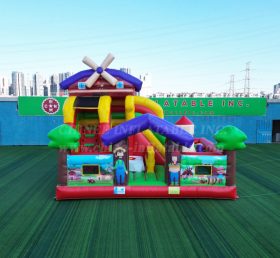 T2-8115 Farm-Themed Inflatable Playland